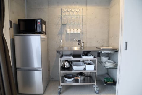 Condo | Private kitchenette | Fridge, microwave, stovetop, electric kettle