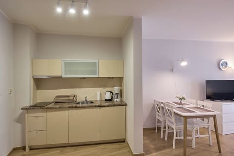 Standard Studio Suite, 1 Queen Bed with Sofa bed | Private kitchenette | Fridge, stovetop, coffee/tea maker, electric kettle