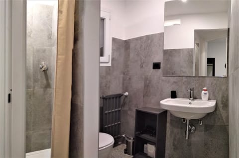Standard Double Room | Bathroom | Shower, rainfall showerhead, hair dryer, slippers
