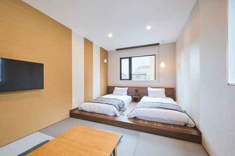 Japanese Western Room | Down comforters, iron/ironing board, free WiFi, bed sheets