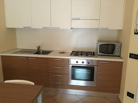 Apartment, 1 Bedroom, Kitchen, Lake View | Private kitchenette | Fridge, electric kettle