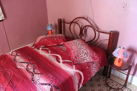 Economy Double Room, Multiple Beds, Private Bathroom, City View | Desk, iron/ironing board, bed sheets