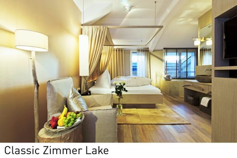 Single Room, Lake View | Hypo-allergenic bedding, minibar, in-room safe, desk