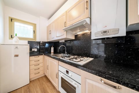 Apartment, 2 Bedrooms (6 Pers) | Private kitchen | Fridge, microwave, oven, stovetop