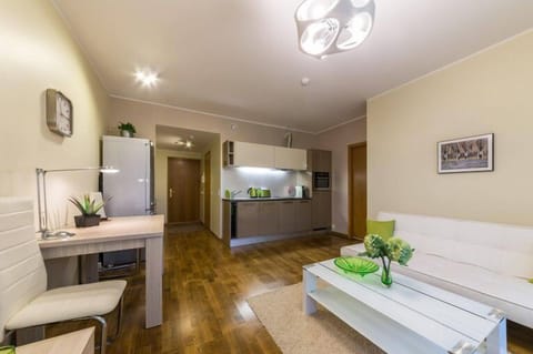 Apartment, 1 Bedroom, Terrace (Narva street 5) | Living area | LCD TV