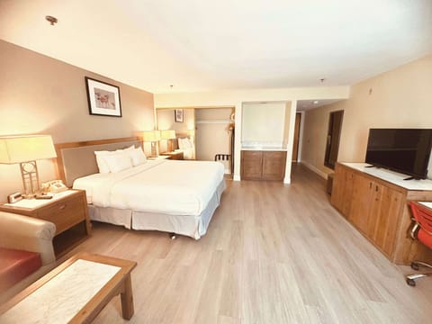 Junior Suite, 1 King Bed, Non Smoking | Desk, iron/ironing board, free cribs/infant beds, rollaway beds