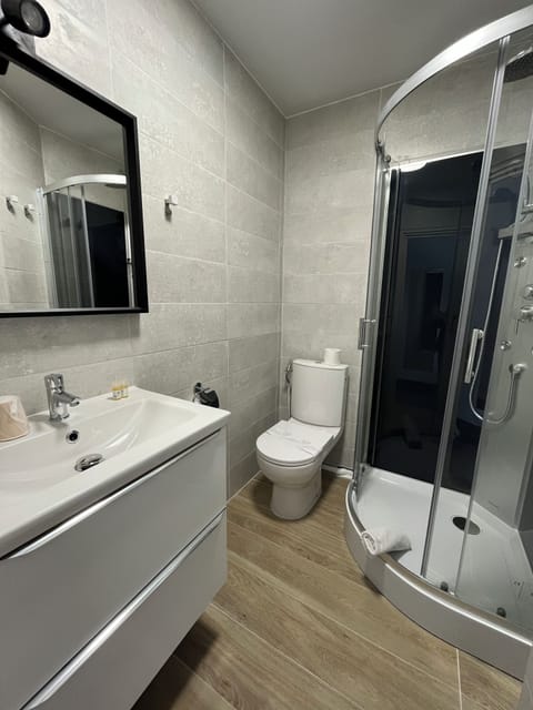 Classic Double Room | Bathroom | Free toiletries, hair dryer, towels