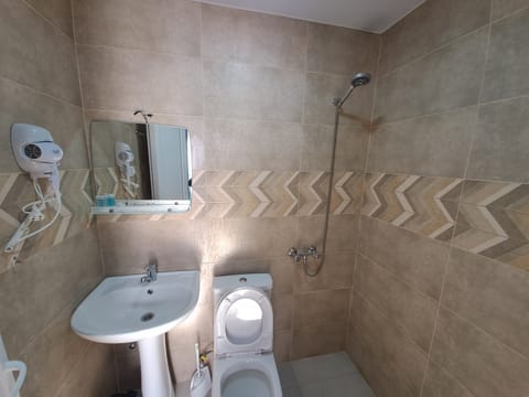 Classic Double Room | Bathroom | Free toiletries, hair dryer, towels