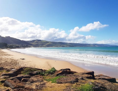 Beach nearby, white sand