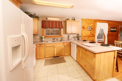 Condo, Multiple Beds, Hot Tub, Mountain View | Private kitchen | Fridge, microwave, oven, stovetop