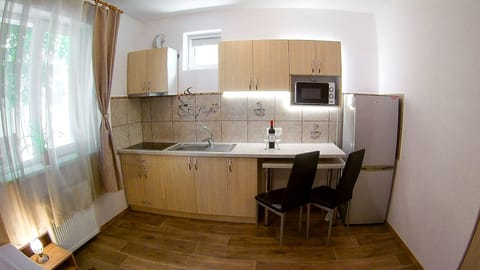 Apartament 12 | Private kitchenette | Full-size fridge, microwave, stovetop, dishwasher