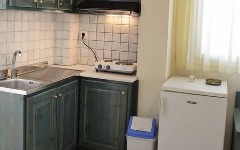 Apartment, 1 Bedroom | Private kitchenette | Fridge, stovetop, cookware/dishes/utensils