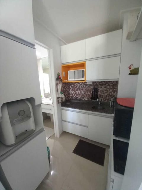 Comfort Apartment (1301) | Private kitchen | Full-size fridge, microwave, stovetop, cookware/dishes/utensils