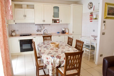 Family Apartment, Multiple Beds, City View, Tower | Private kitchen | Full-size fridge, microwave, oven, stovetop