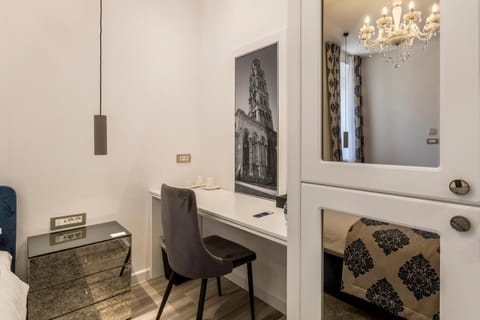 Deluxe Double Room, Courtyard View (Lucija) | Minibar, in-room safe, desk, laptop workspace