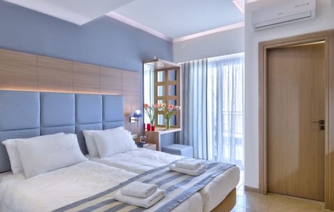 In-room safe, blackout drapes, soundproofing, free WiFi