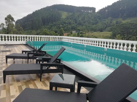 Indoor pool, outdoor pool