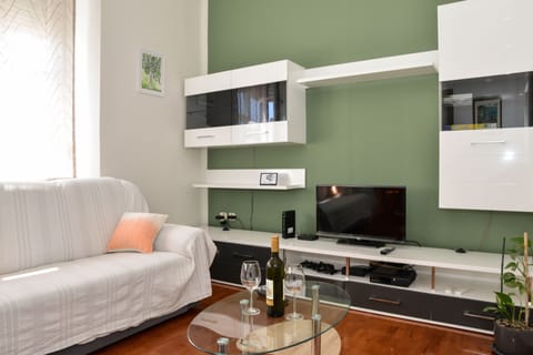 Apartment, City View | Living area | TV