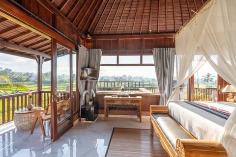 Suite Plunge Pool with Rice Field View | 1 bedroom, premium bedding, minibar, in-room safe