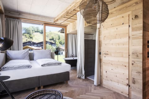 Deluxe Double Room, Terrace, Mountain View | In-room safe, individually decorated, individually furnished