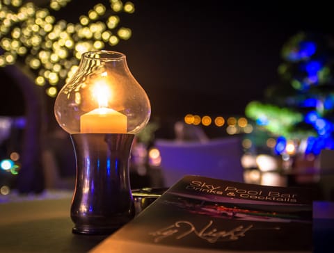 Poolside bar