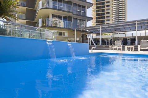 Indoor pool, outdoor pool, sun loungers