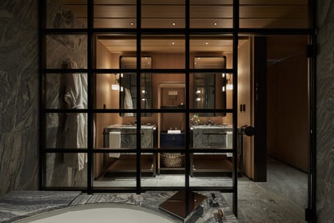 House, 1 King Bed (Higashiyama) | Bathroom | Combined shower/tub, deep soaking tub, designer toiletries, hair dryer