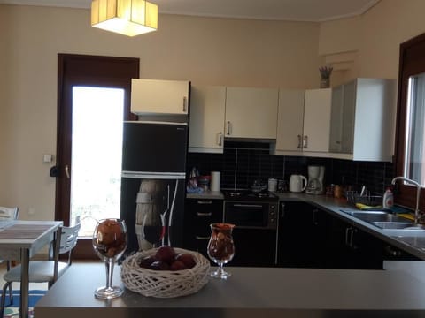 Villa, 2 Bedrooms | Private kitchen | Fridge, oven, stovetop, coffee/tea maker