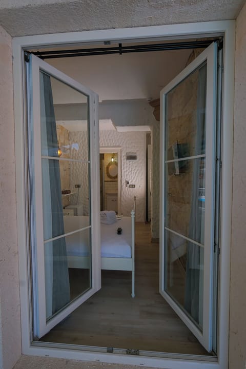 Double Room, Pool View (Gabbiano) | Premium bedding, minibar, individually decorated, soundproofing