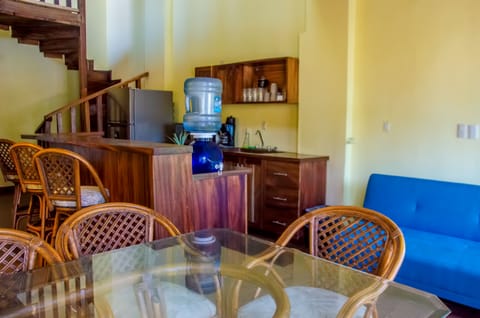 Superior Penthouse, Ocean View with Terrace and 2 Balconies | Private kitchen | Full-size fridge, coffee/tea maker, cookware/dishes/utensils