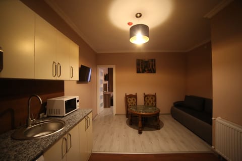 Family Studio Suite | Living room | Flat-screen TV