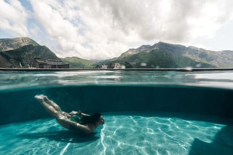 Seasonal outdoor pool