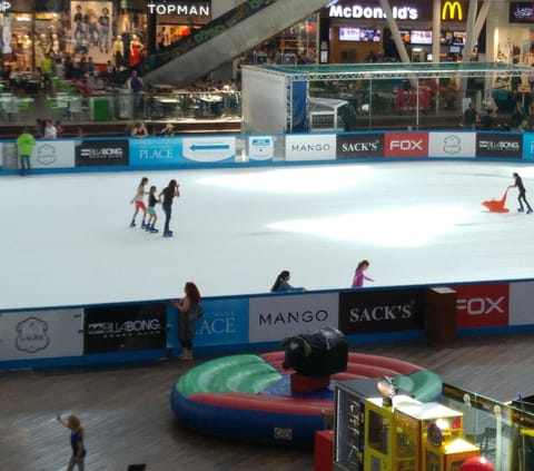 Ice skating