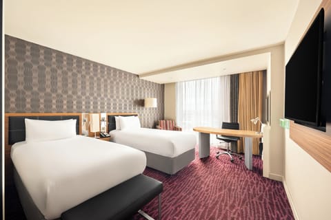 Hypo-allergenic bedding, in-room safe, desk, iron/ironing board