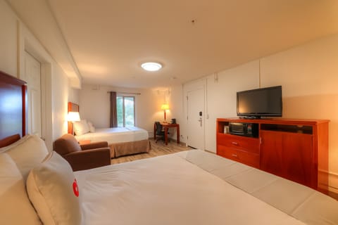 Room, 2 Queen Beds | Free WiFi, alarm clocks