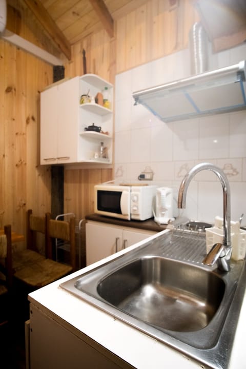 Los Boldos Cabin | Private kitchen | Fridge, microwave, dishwasher, toaster