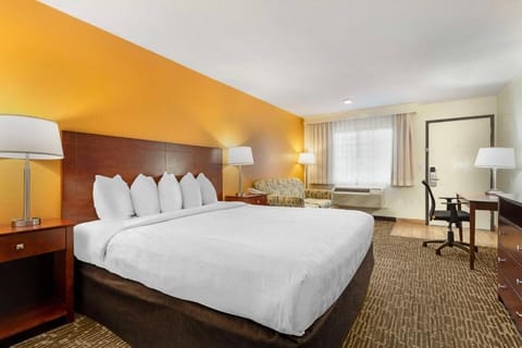 Standard Room, 1 King Bed | Blackout drapes, iron/ironing board, free WiFi, bed sheets