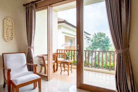 Deluxe Room, Balcony, Pool View | Balcony