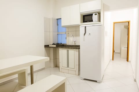 Standard Suite | Private kitchen | Fridge, microwave, stovetop, cookware/dishes/utensils