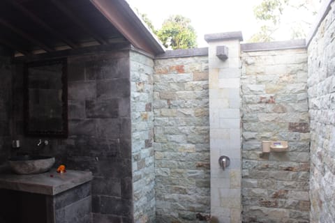 Deluxe Bungalow | Bathroom | Shower, bidet, towels, soap