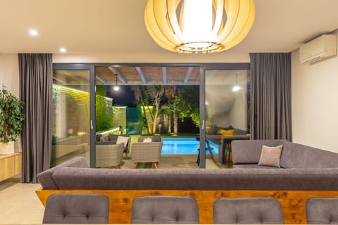 Premium Villa, Private Pool (5 Bedrooms) | Living area | Flat-screen TV