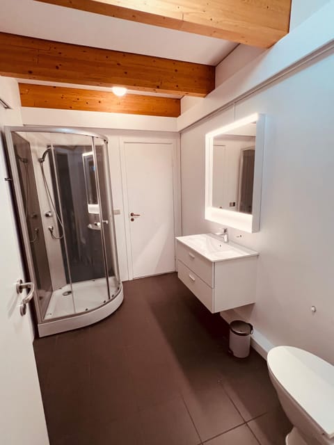 Double or Twin Room, Shared Bathroom | Bathroom | Separate tub and shower, deep soaking tub, rainfall showerhead, towels