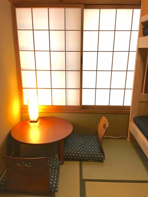 Private Bunk Bed Japanese Style Room 1B, Shared Bathroom | Free WiFi, bed sheets