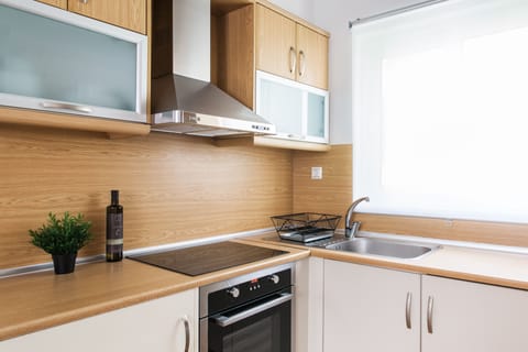 Apartment, 1 Bedroom | Private kitchen | Full-size fridge, oven, stovetop, espresso maker