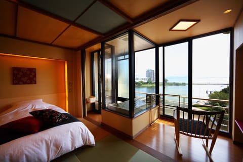 Yuuga Japanese-Western Style Room with Private Natural Hot Spring Semi-Open-Air Bath - Non-Smoking | View from room