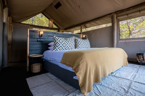 Tent | Premium bedding, in-room safe, desk, bed sheets