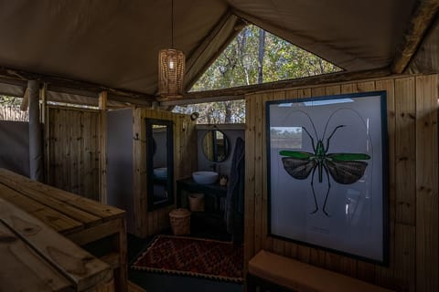 Tent | Bathroom | Shower, rainfall showerhead, free toiletries, bathrobes