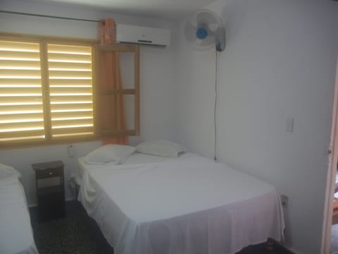 Double Room, 2 Double Beds | Minibar, free WiFi, bed sheets