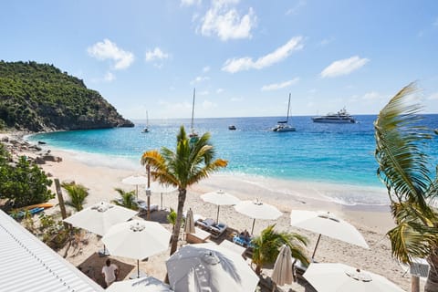 Private beach nearby, sun loungers, beach umbrellas, beach towels