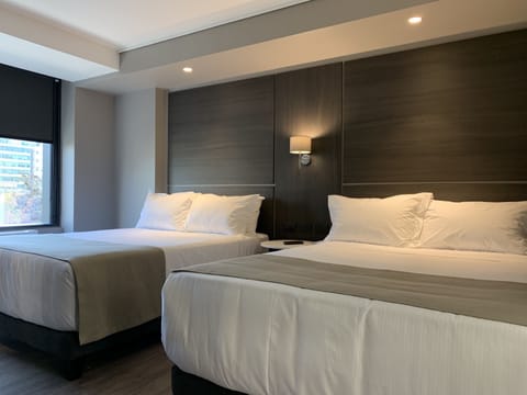 Premium bedding, minibar, in-room safe, laptop workspace